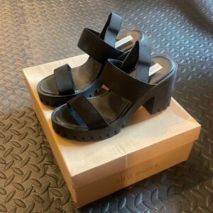 Steve Madden Black Heels